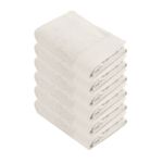 Walra Soft Cotton Baddoek 60x110 cm 550gram Kiezel Grijs - 6 stuks