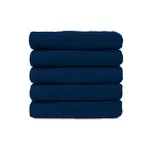 The One Handdoek 450 gram 50x100 cm Navy (5 stuks)