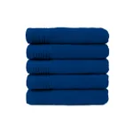 The One Handdoek 450 gram 50x100 cm Royal Blue (5 stuks)