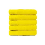 The One Badhanddoek 450 gram 70x140 Geel (5 stuks)