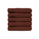 The One Handdoek 450 gram 50x100 cm Brown (5 stuks)
