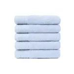 The One Handdoek 450 gram 50x100 cm Licht Blauw (5 stuks)