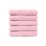 The One Handdoek 450 gram 50x100 cm Licht Roze (5 stuks)