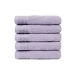 The One Handdoek 50x100 cm 450gram Lavender (5 stuks)