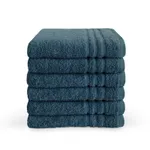 Byrklund Handdoek 50x100 cm 500gram Donkerblauw - 6 stuks