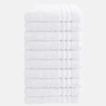 Byrklund Handdoek 50x100 cm 500gram Wit - 10 stuks