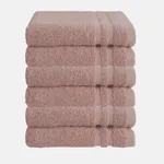 Byrklund Gastendoek Oud Roze 30x50 cm - 6 stuks