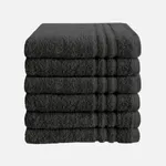 Byrklund Handdoek 50 x 100 cm 500 gram Antraciet - 6 stuks