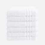 Byrklund Handdoek 50x100 cm 500gram Wit - 6 stuks