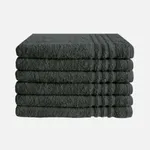 Byrklund Handdoek 70 x 140 cm 500gram Antraciet - 6 stuks