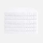 Byrklund Handdoek 70 x 140 cm 500gram Wit - 6 stuks
