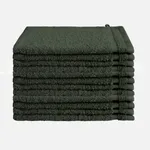 Byrklund Washand 16x21 cm 500gram Donker Groen - 12 stuks