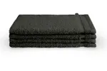 Byrklund Washand 16x21 cm 500gram Antraciet - 4 stuks