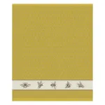 DDDDD Keukendoek Bees Geel