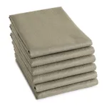 DDDDD Theedoek Logo Taupe - 6 stuks