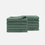 Walra Soft Cotton Handdoeken 70 x 140 cm - 550 gr/m² - Legergroen - 10 stuks