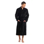 Ten Cate Badjas Heren Zwart / Grijs