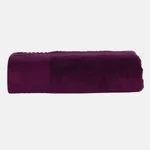 The One Handdoek 50x100 cm 450gram Plum