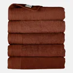 The One Handdoek 450 gram 50x100 cm Brown (5 stuks)