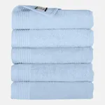 The One Handdoek 450 gram 50x100 cm Licht Blauw (5 stuks)