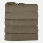 The One Handdoek 50x100 cm 450gram Olive Green (5 stuks)