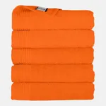 The One Handdoek 450gram 50x100 cm Oranje (5 stuks)