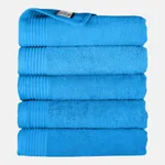 The One Handdoek  450 gram 50x100 cm Turquoise (5 stuks)