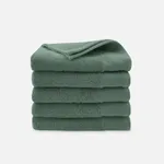 Walra Soft Cotton Handdoeken 50 x 100 cm - 550 gr/m² - Legergroen - 5 stuks