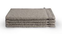 Byrklund Washand 16x21 cm 500gram Taupe- 4 stuks