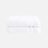 Byrklund Gastendoek 30x50cm Wit - 2 stuks