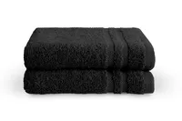 Byrklund Gastendoek 30x50 cm Zwart - 2 stuks