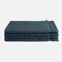 Byrklund Washand 16x21 cm 500gram Donkerblauw - 4 stuks