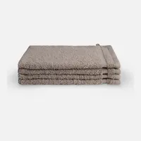 Byrklund Washand 16x21 cm 500gram Taupe- 4 stuks