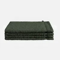 Byrklund Washand 16x21 cm 500gram Donker Groen - 4 stuks