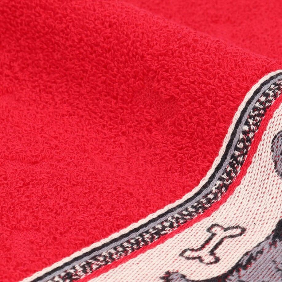 Bunzlau Castle Keukendoek Dogs Rood