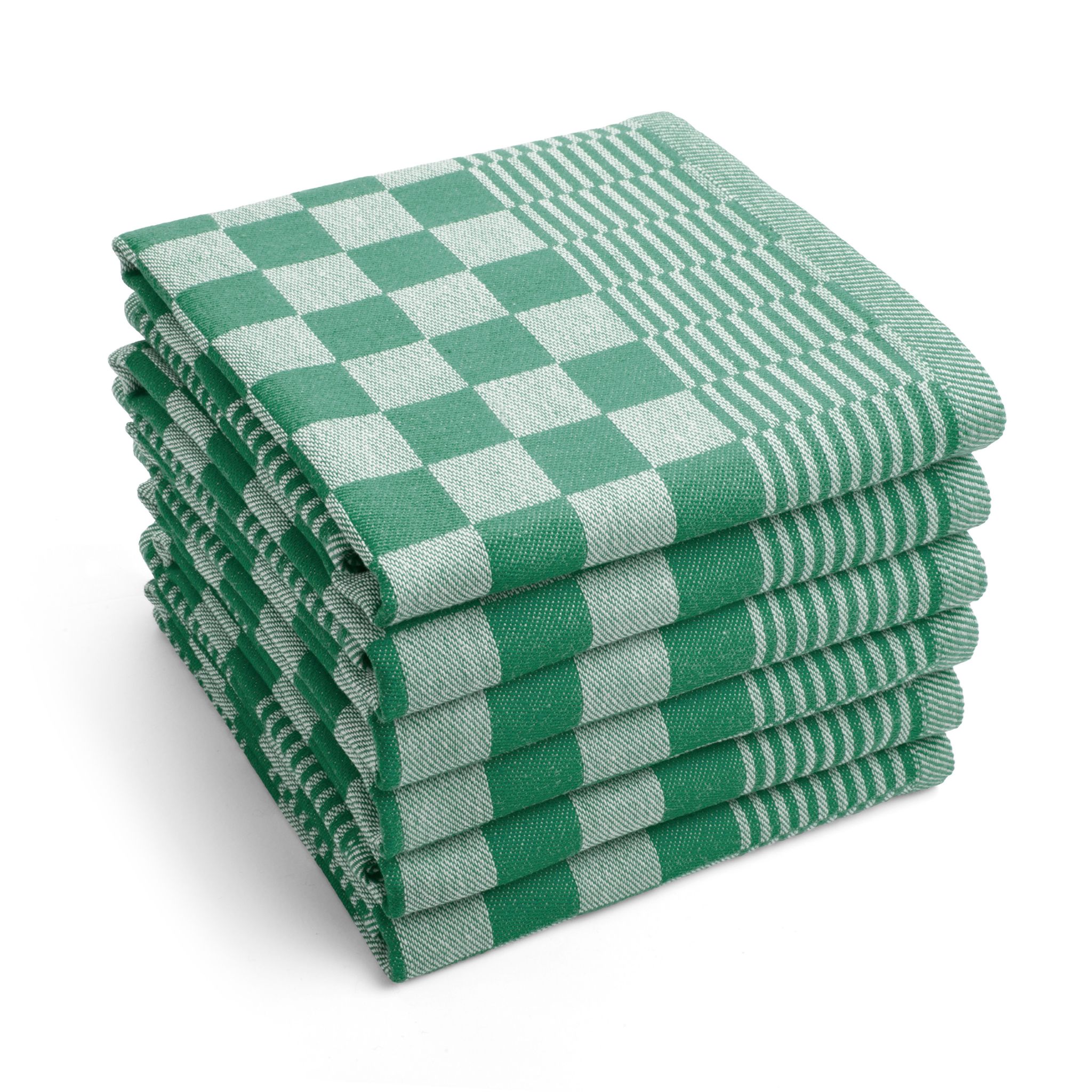 Byrklund Keukenset Clean Groen - 18 delig - Theedoeken, Keukendoeken & Vaatdoeken