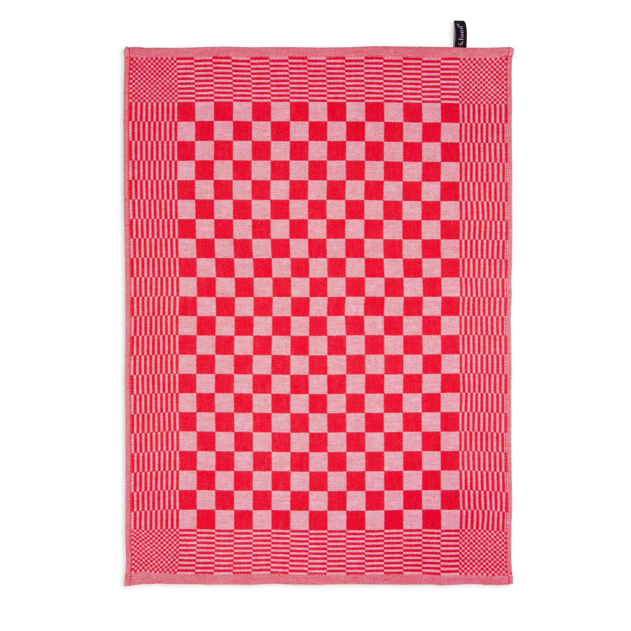 Byrklund Theedoek Clean & Tidy Rood - 6 stuks