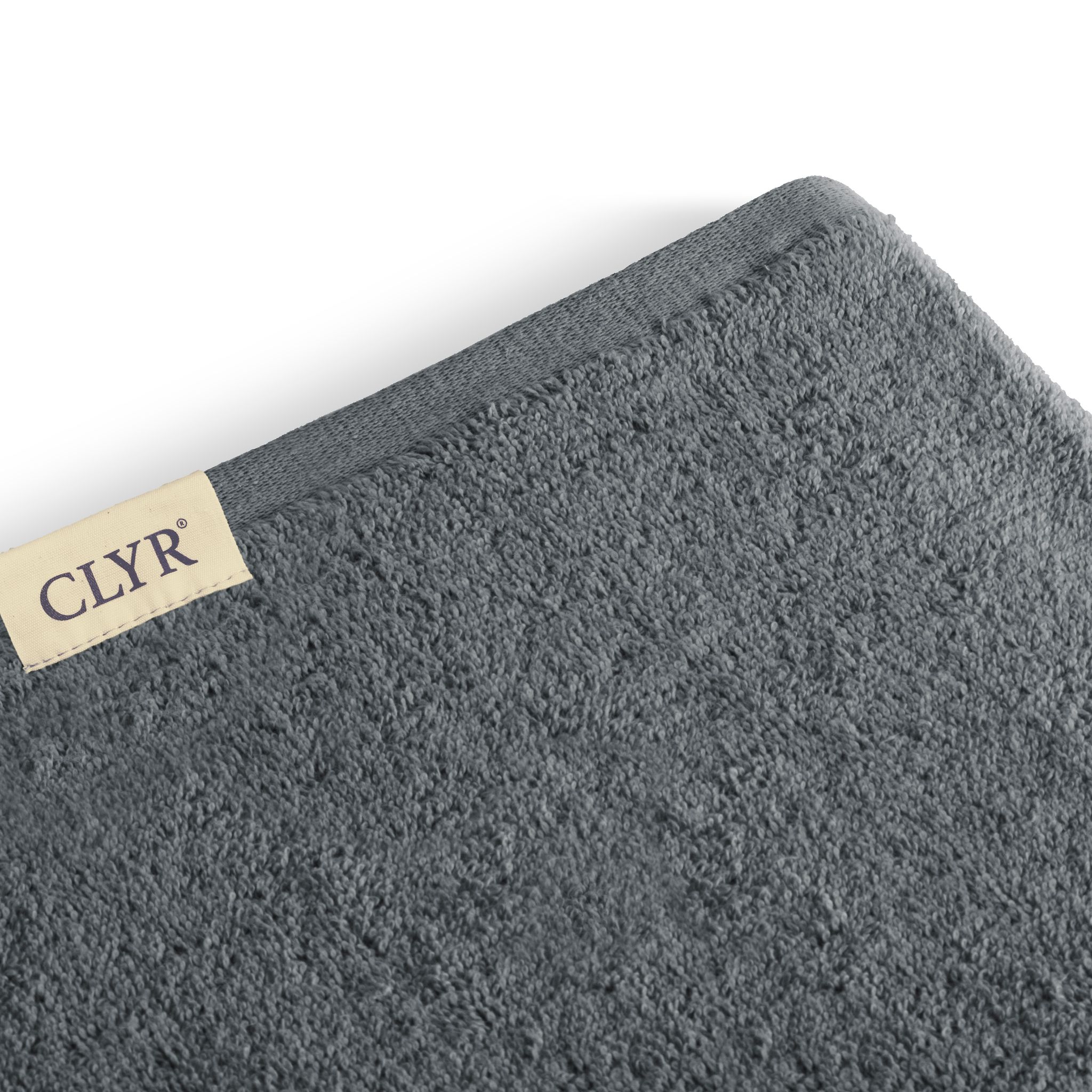 Clyr Handdoek 70x140 cm 500 gram Siberian Anthracite