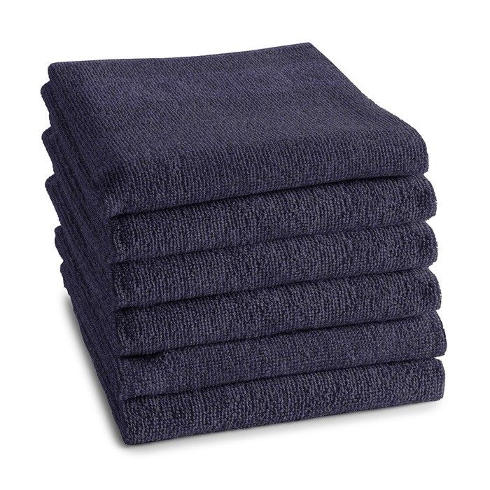 DDDDD Keukendoek Logo Blauw - 6 stuks