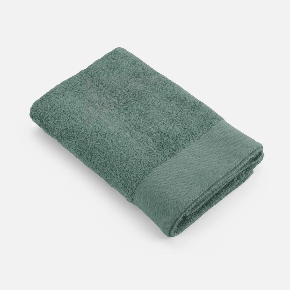 Walra Soft Cotton Handdoeken 70 x 140 cm - 550 gr/m² - Legergroen - 10 stuks