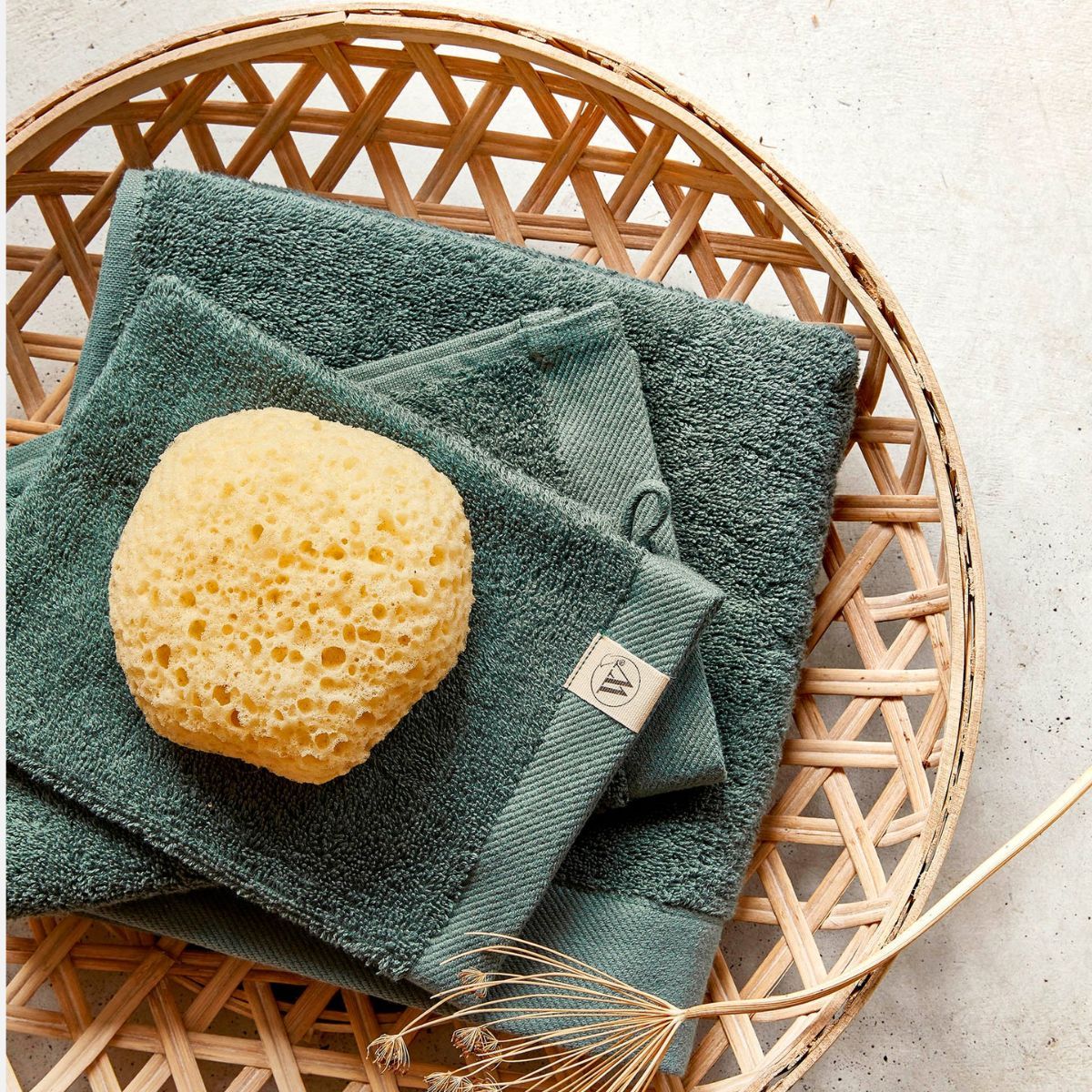 Walra Remade Cotton Gastendoekje 30 x 50 cm 550 gram Donker Groen - 2 stuks