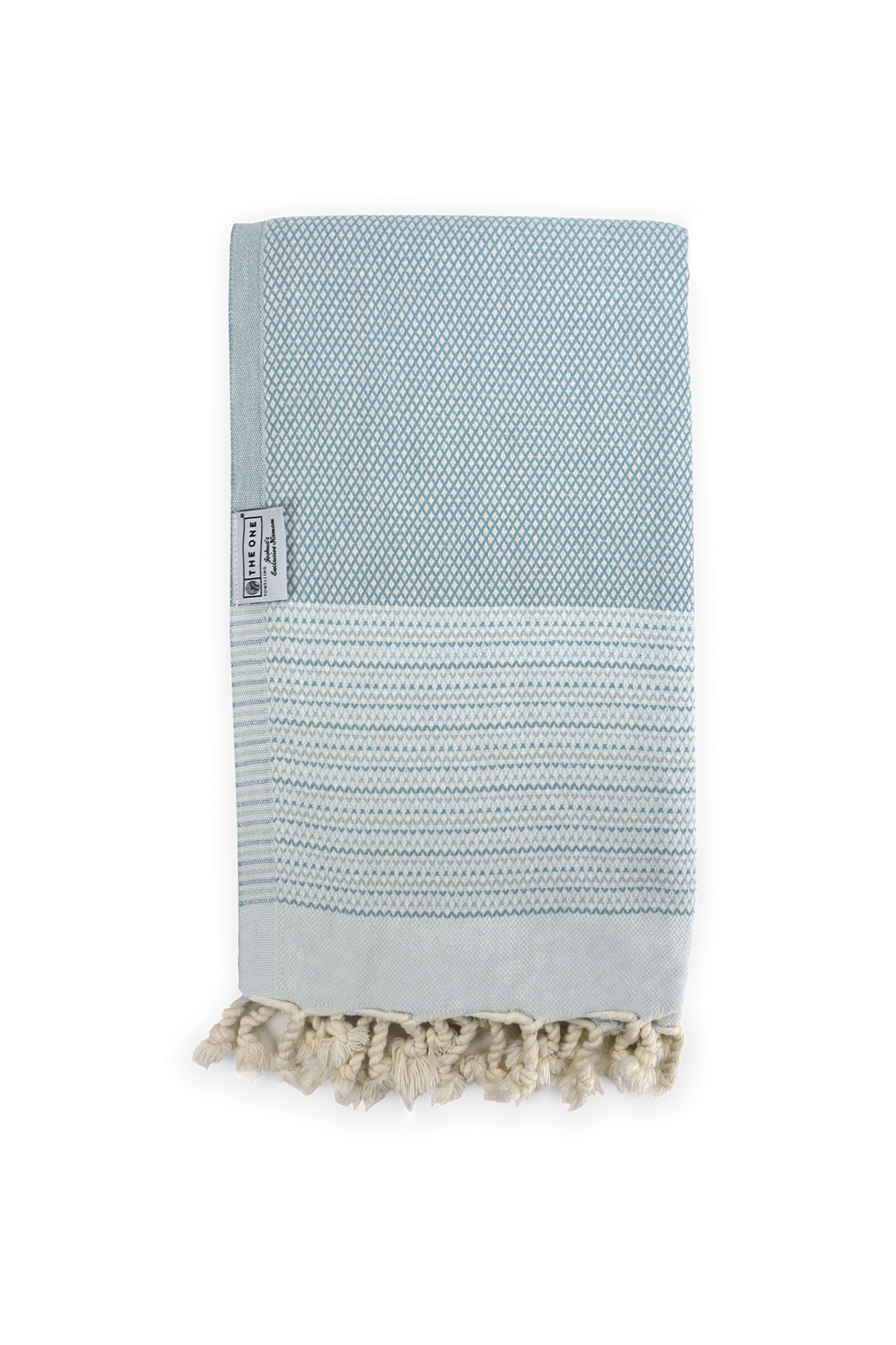 The One Towelling Hamam Exclusive Spring Green Pearl Blue