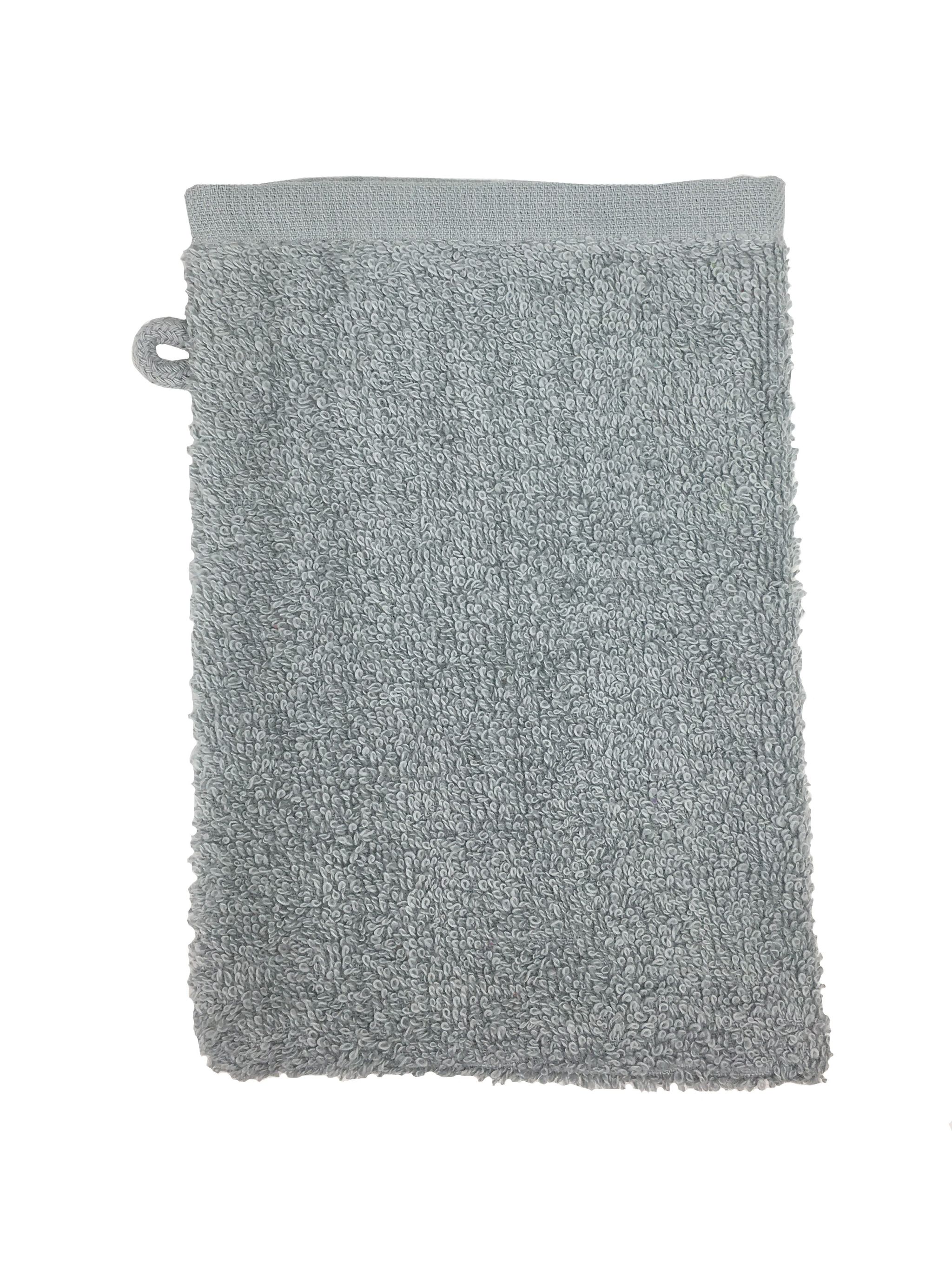 The One Washandjes Licht Grijs - 10 stuks