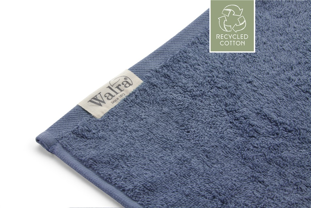 Walra Remade Cotton Gastendoekje 30 x 50 cm 550 gram Blauw - 2 stuks