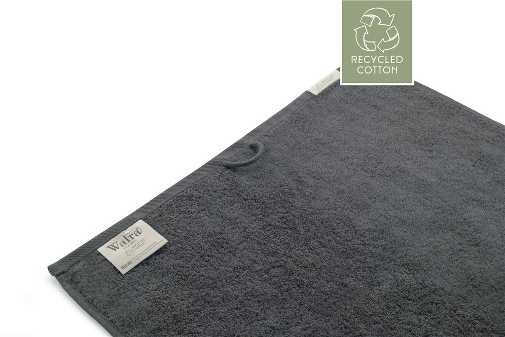 Walra Remade Cotton Gastendoekje 30 x 50 cm 550 gram Grey - 6 stuks