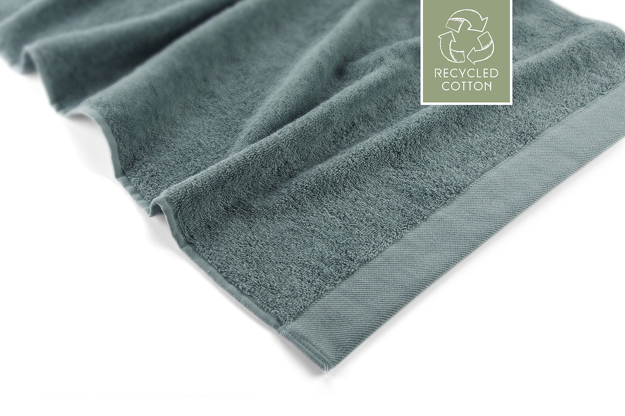 Walra Remade Cotton Handdoek 50 x 100 cm 550 gram Jade