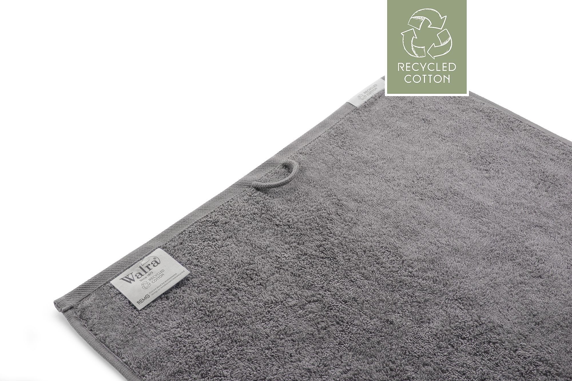 Walra Remade Cotton Handdoek 50 x 100 cm 550 gram Taupe