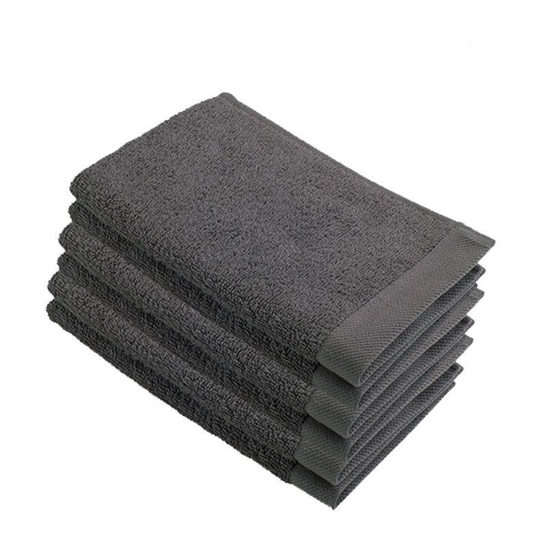 Walra Remade Cotton Gastendoekje 30 x 50 cm 550 gram Grey - 6 stuks