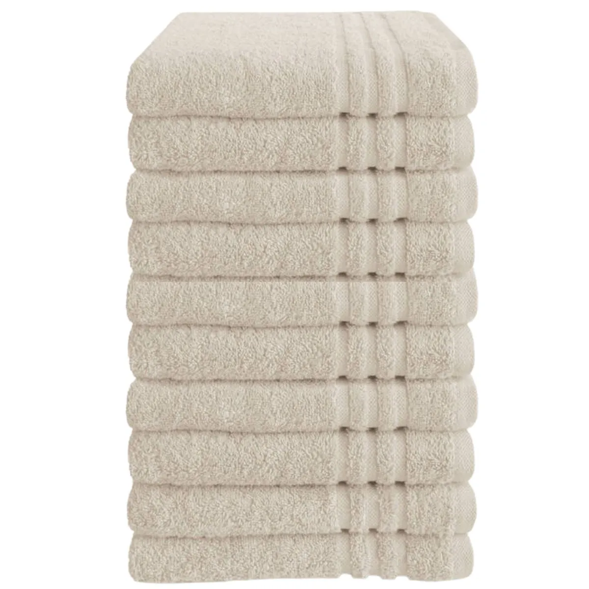 Byrklund Handdoek 70x140 cm 500gram Beige - 10 stuks