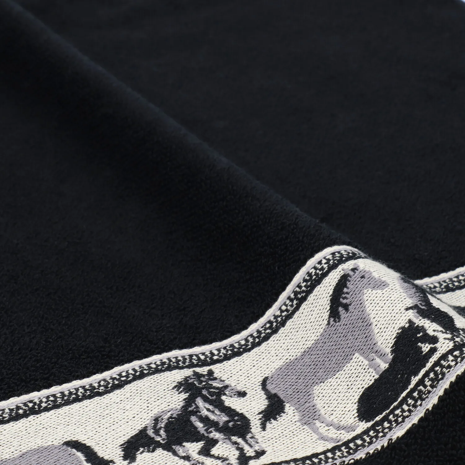 Bunzlau Castle Keukentextiel Set Horse Zwart